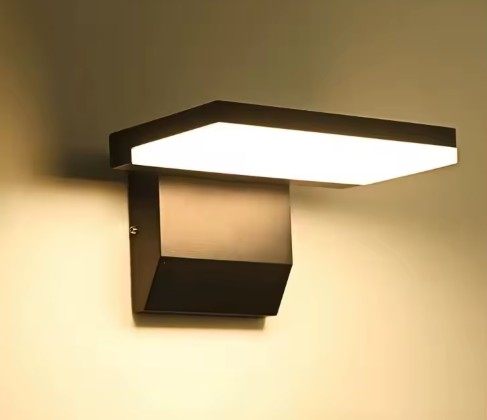 Modern IAluminum Fixed Downward Motion Sensor Garden Led Solar Outdoor Lights Wall Mounted